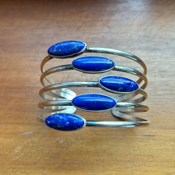 Jay king lapis sterling cuff - Picture 3 of 6